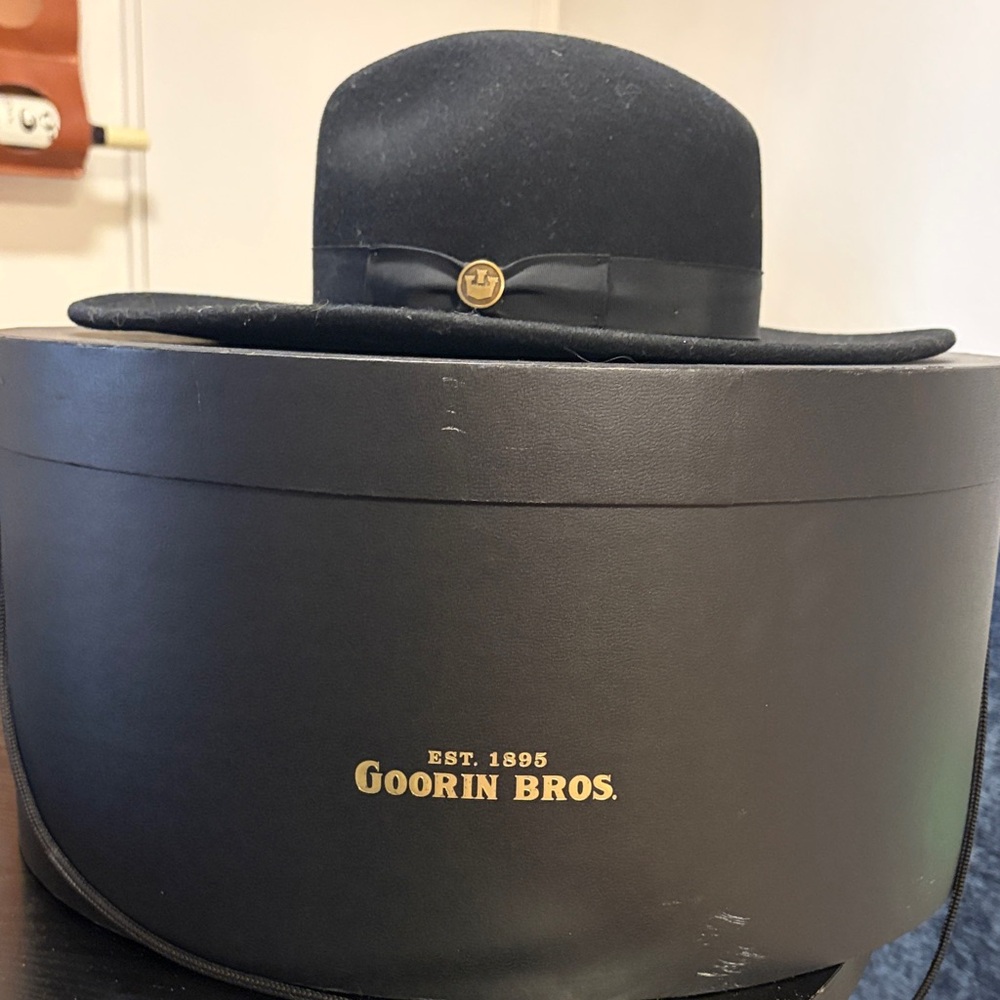Goorin Bros Classic Black Fedora